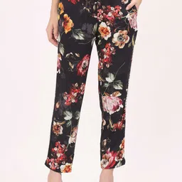 TSM Women Floral Printed Comfort Trousers-image-6