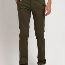 Turtle Men Relaxed Skinny Fit Trousers-image-73