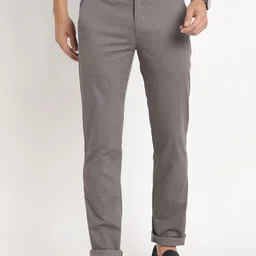 Turtle Men Relaxed Slim Fit Trousers-image-45
