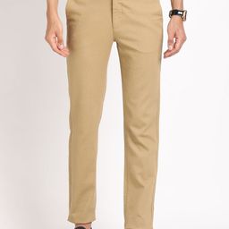 Turtle Men Relaxed Skinny Fit Trousers-image-83