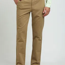 Turtle Men Relaxed Skinny Fit Trousers-image-34