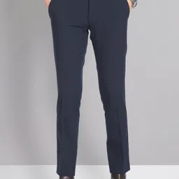 AD By Arvind Men Mid-Rise Twill Formal Trousers-image-79