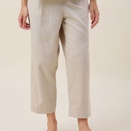 Fabindia Women Cotton Pleated Culottes Trousers-image-56