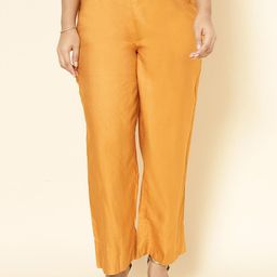 Fabindia Women Parallel Trousers-picture-13