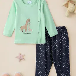 Nauti Nati Unisex Kids Printed Top with Trousers-image-49