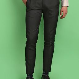 V-Mart Men Regular Fit Mid-Rise Cotton Trousers-image-91