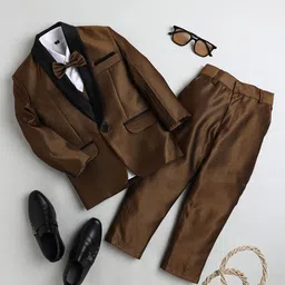 BAESD Boys Single-Breasted Five-Piece Suit-image-81