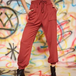 KASSUALLY Women Loose Fit Trousers-image-94