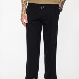 Snitch Men Relaxed Loose Fit Trousers-picture-1