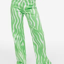 H&M Women Wide Twill Trousers-image-85