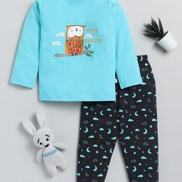 Toonyport Infant Girls Graphic Printed Pure Cotton Sweatshirt and Joggers-image-61