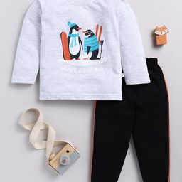 Toonyport Boys Printed Pure Cotton T-shirt With Trousers-image-44