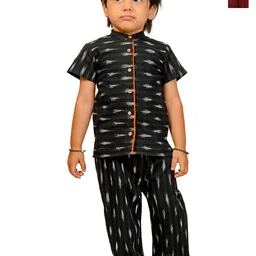 Tiny Bunnies Pack Of 2 Boys Printed Pure Cotton Shirt with Trousers-picture-32
