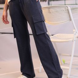 Tokyo Talkies Women Navy Blue Mid-Rise Cargo-image-55