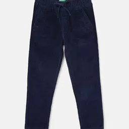 United Colors of Benetton Boys Ribbed Mid-Rise Cotton Trousers-image-57