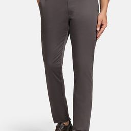 Blackberrys Men B-91 Slim Fit Low-Rise Easy Wash Trousers-picture-16