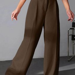 Next One Women Smart High-Rise Easy Wash Trousers-picture-37