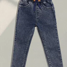 A-Okay Kids Skinny Fit High-Rise Easy Wash Cotton Regular Trousers-image-65