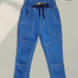 A-Okay Kids Joggers Fit High-Rise Cotton Easy Wash Jeans-23