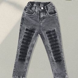A-Okay Kids Slim Fit High-Rise Slash Knee Light Fade Cropped Cotton Denim Jogger-image-122