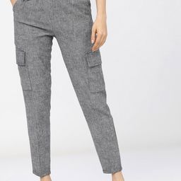 Tokyo Talkies Women Black Tapered Fit Easy Wash Trousers-image-56