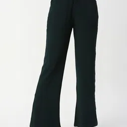 Smarty Pants Women Relaxed Flared Easy Wash Trousers-image-68