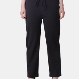 Popwings Women Mid Rise Relaxed Easy Wash Trousers-image-97