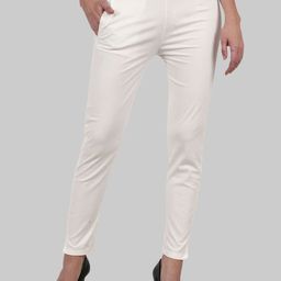 Popwings Women Stretchable Cigarette Trousers-image-52