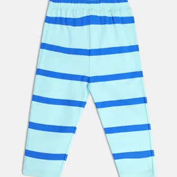 MINI KLUB Boys Striped Mid-Rise Pure Cotton Relaxed Trousers-image-35