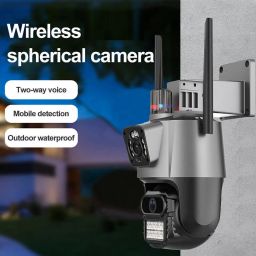 AVOIHS SIM Camera PTZ 360° Night Vision 2-way Audio Motion Detection SD Card Support Security Camera image 4