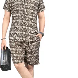 Shirt Chino Shorts Co-ords Set-image-14