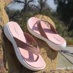 Healers by Liberty SOFIA-1E Peach Thong Slippers Women Slides-image-12