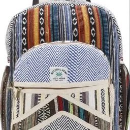 Medium 25 L Laptop Backpack Himalayan Hemp Laptop Bag Backpack/School bag-image-68