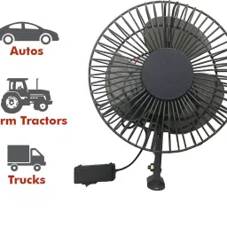 12 Volt 6" Fan for Car, SUV, Truck, Auto, Caravan, Buses AA1970 Car Interior Fan-image-49