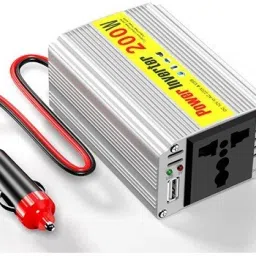 200W Car Power Inverter Voltage Transformer DC12V to AC 220V Converter Car Inverter-image-44