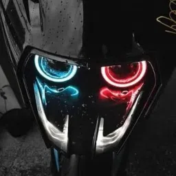 ktm angle ring light red and blue 70mm suitable for ktm rc200/390 cops Projector Lens-picture-10