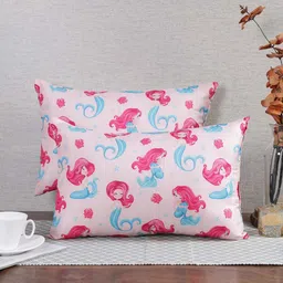 Emerald Pink & Blue 2 Piece Mermaid Printed Cushions-picture-20
