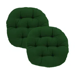 DADDY COOL 2 Pieces Dark Green Round Chair Cushion-picture-34