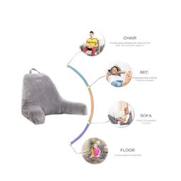 Pum Pum Black Reading Pillow Cushion with Hand Support image 4