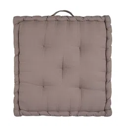 BLANC9 Taupe Set Of 2 Matlas Square-Shaped Floor Cushion image 3