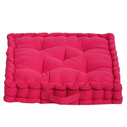 BLANC9 Fuchsia Square Floor Cushion image 3