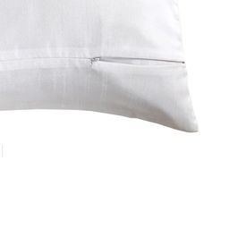 ANS White & Green Set of 2 Floral Square Cushion Covers image 5