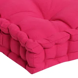 BLANC9 Fuchsia Square Floor Cushion image 2