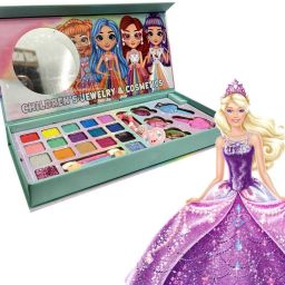 Kids Washable Makeup Kit, Fold Our Makeup Palette with Mirror-image-18