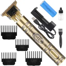 YTRE Full Metal Body Professional Hair Trimmer Beard Shaver Waterproof Razor For Men Grooming Kit 60 minRuntime 4 Length Settings-16