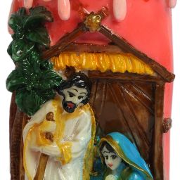 Holy Mother Mary, Mother of Jesus Decorative Showpiece Statue Assembled 14 cm Pack of 1-image-13