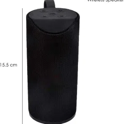 INVICTO Black Portable Splash-proof 5 W Speaker Compatible with All Smartphones 5 W Bluetooth Party Speaker image 3