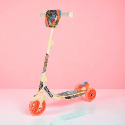 SCOOTER for kids with smooth bearing wheels/ breaks/ adjustable handle & height-image-38