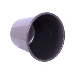 Kuber Industries Purple 2 Pieces Plastic Garbage Open Garbage Dustbins - 10 L Each image 2