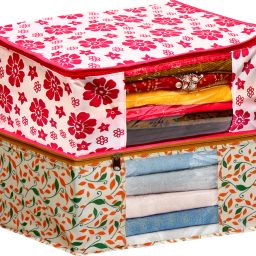 Shaping Fabric Non-Woven Garment Cover | Saree Cover | Storage Bag | Clothes Cover | Combo Bags Poly-canvas Laundry Bag-image-78